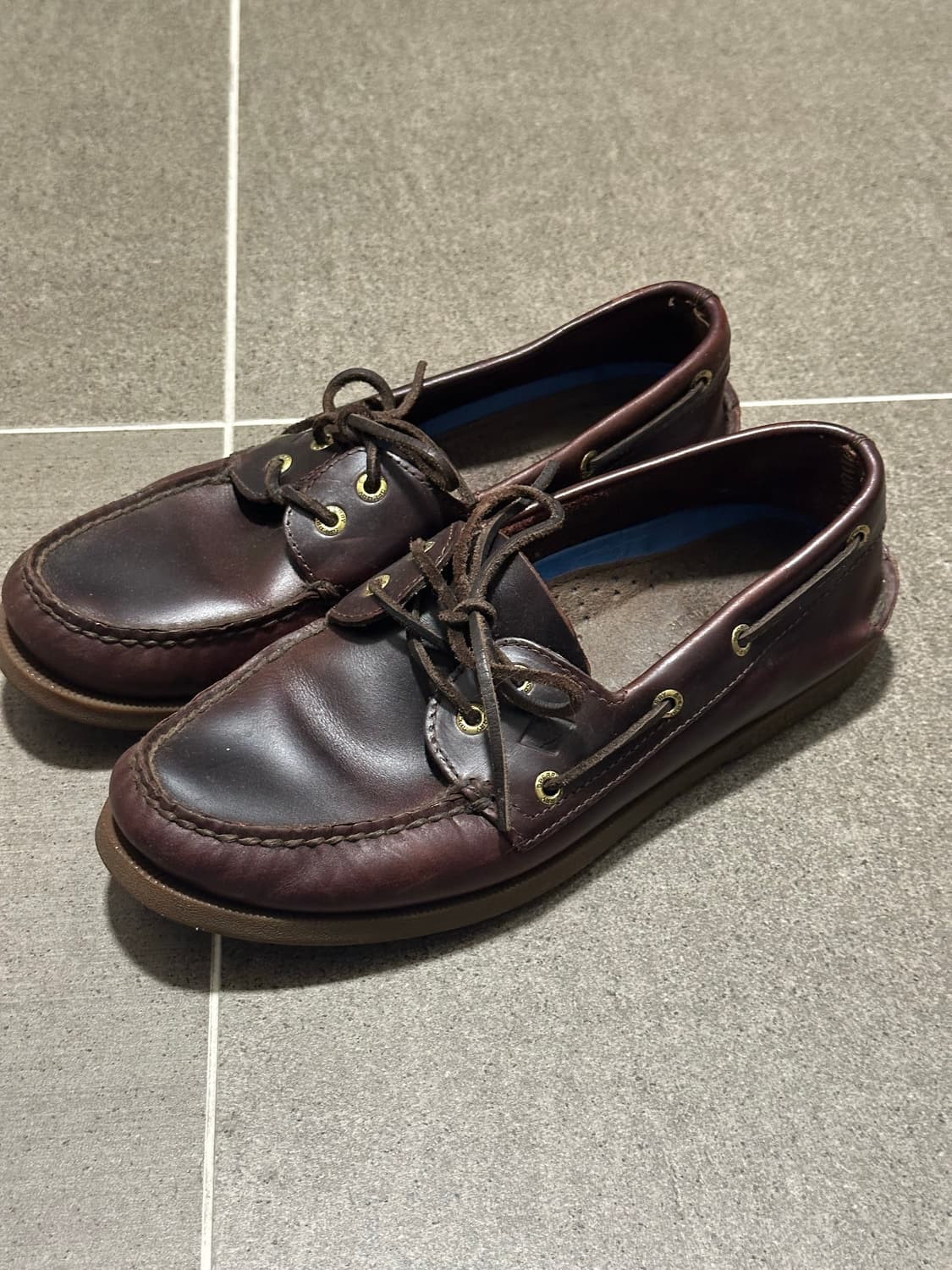 (US9) 스페리 탑사이더 보트슈즈 브라운 상품이미지1