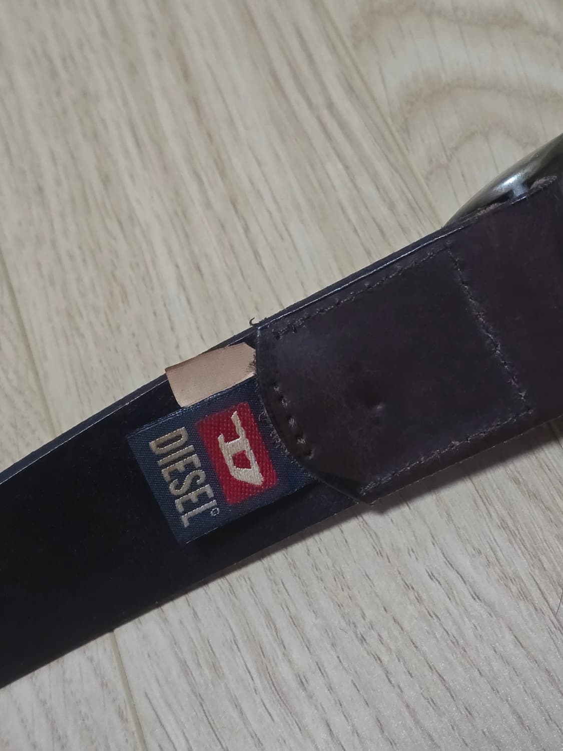 Diesel 디젤 빈티지 레더 벨트 상품이미지3