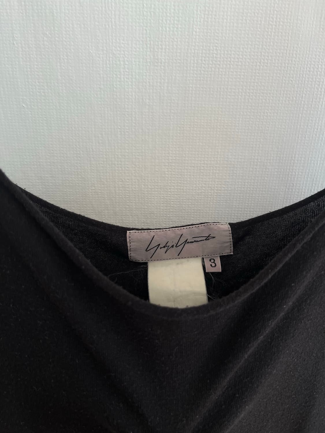 yohji yamamoto 코튼 U넥 드레스 상품이미지4