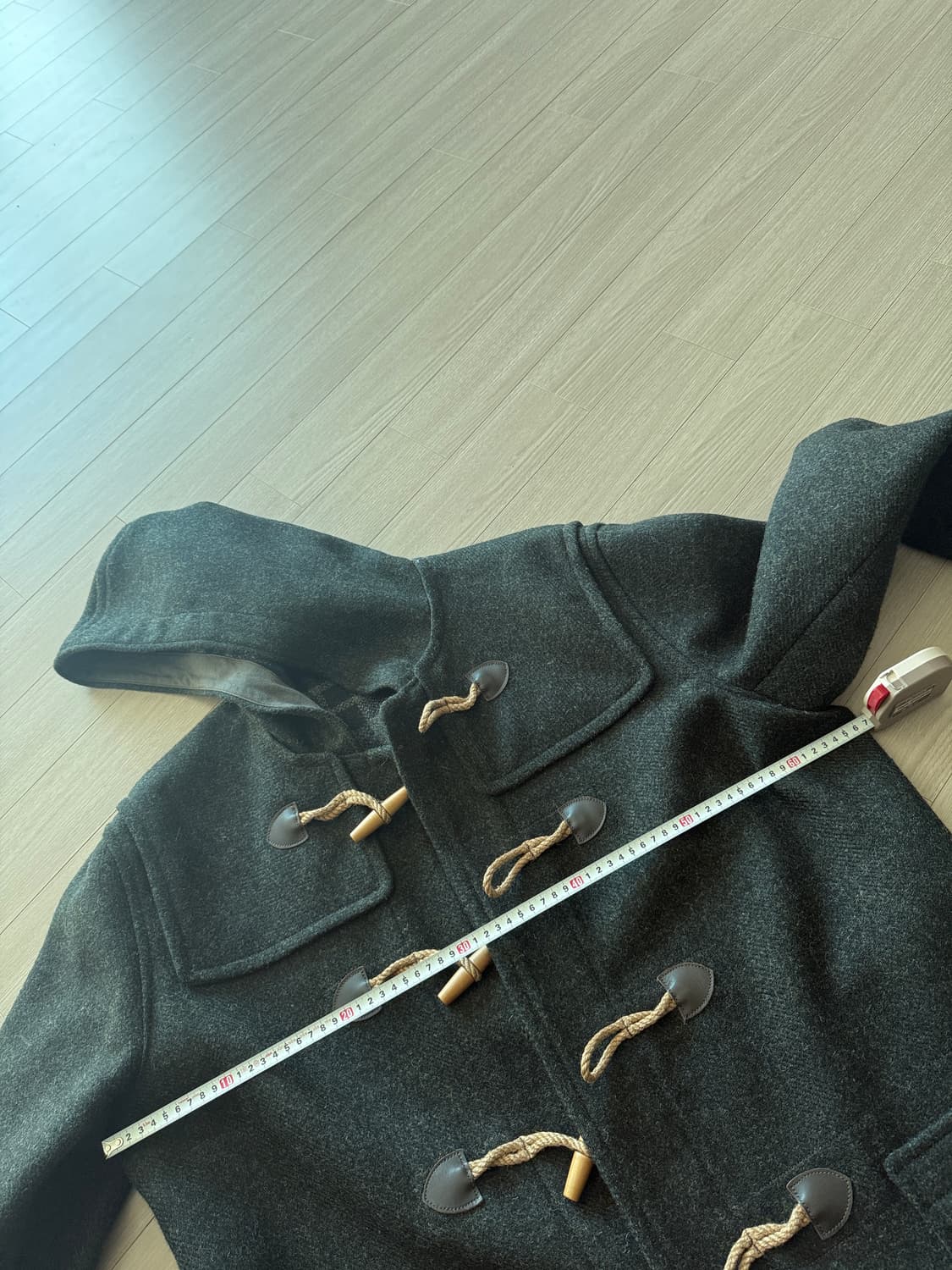 rrl 더블알엘 울 더플코트 다크그레이 xl 상품이미지10