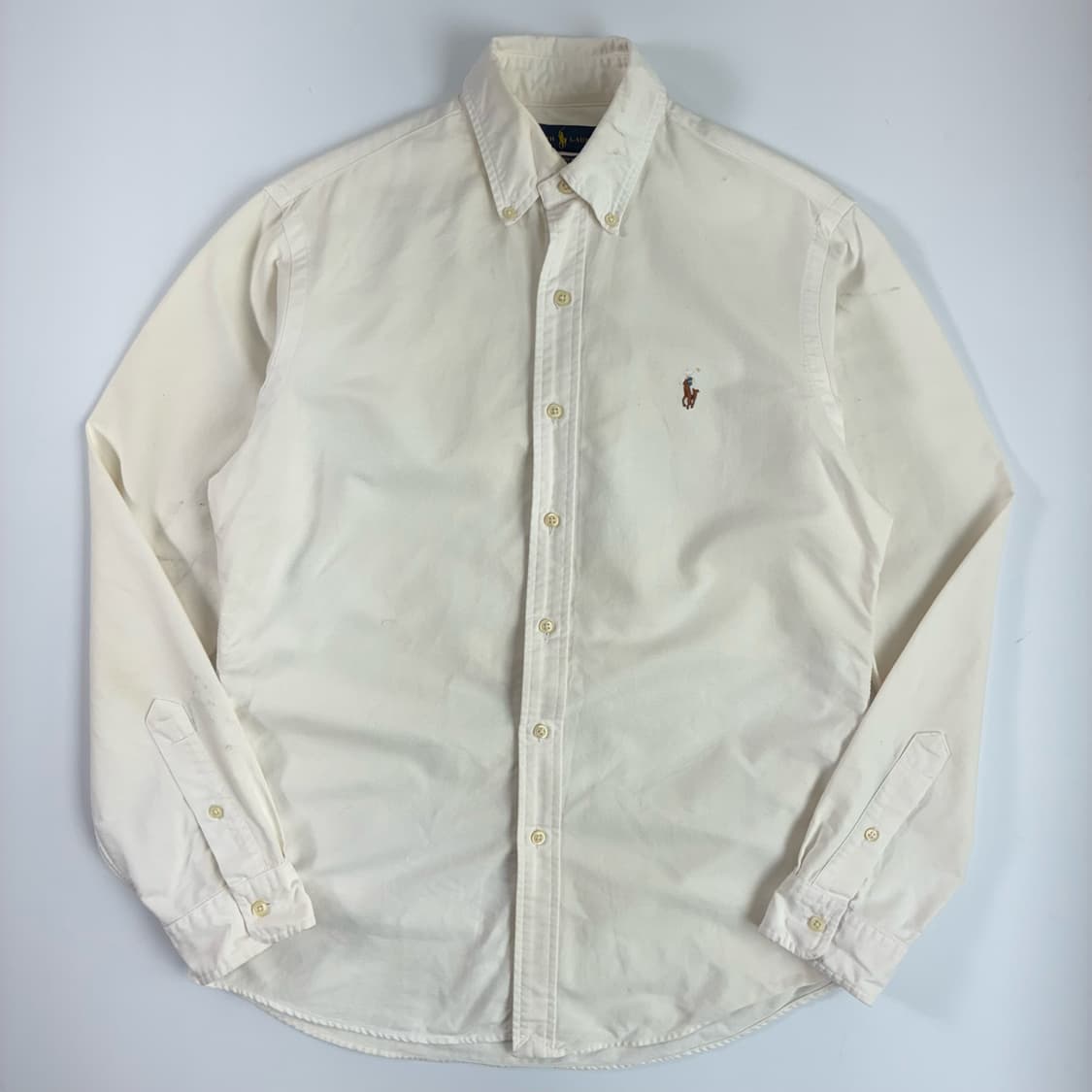 Polo  폴로 랄프로렌 자수 코튼 화이트 셔츠  상품이미지1