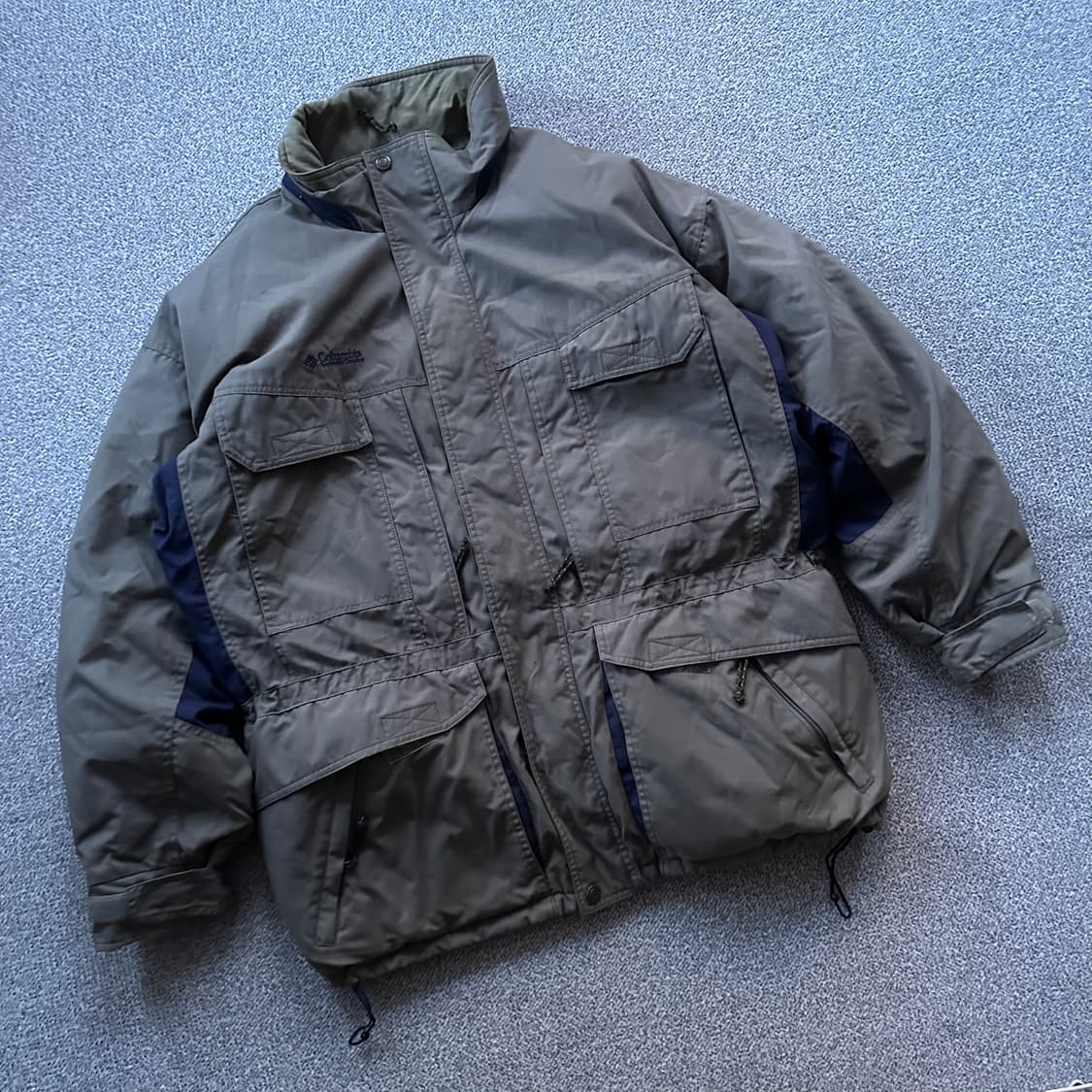 컬럼비아 카키 야상 점퍼 상품이미지1