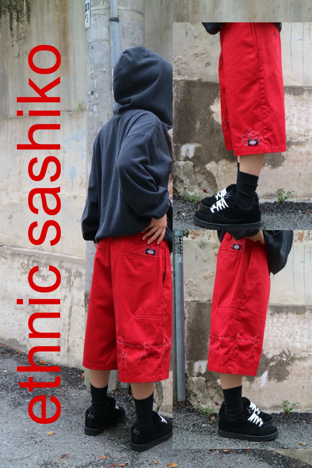 𝖭𝖮/S.002 디키즈 하프 버뮤다 코튼 팬츠 상품이미지2