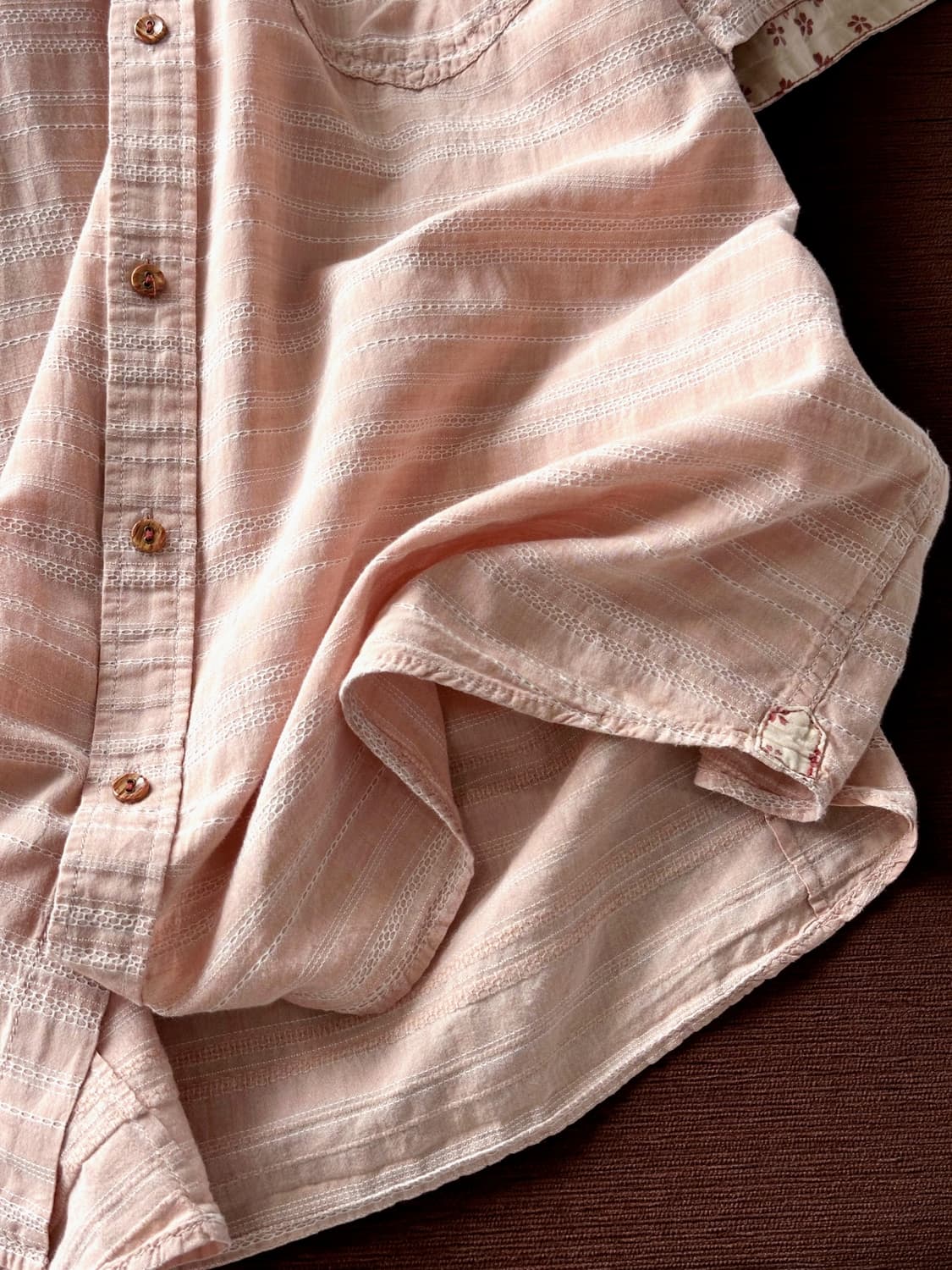 Design stitch point H/S shirt 상품이미지3