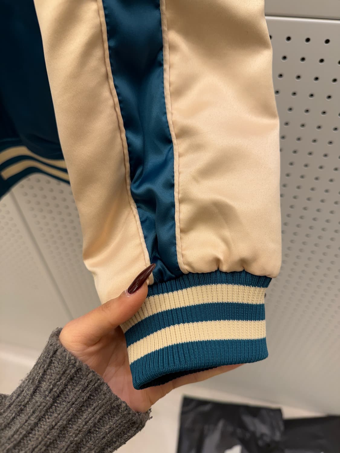 U.S. Navy 자수 리버시블 스카쟌 자켓 U1207 상품이미지5