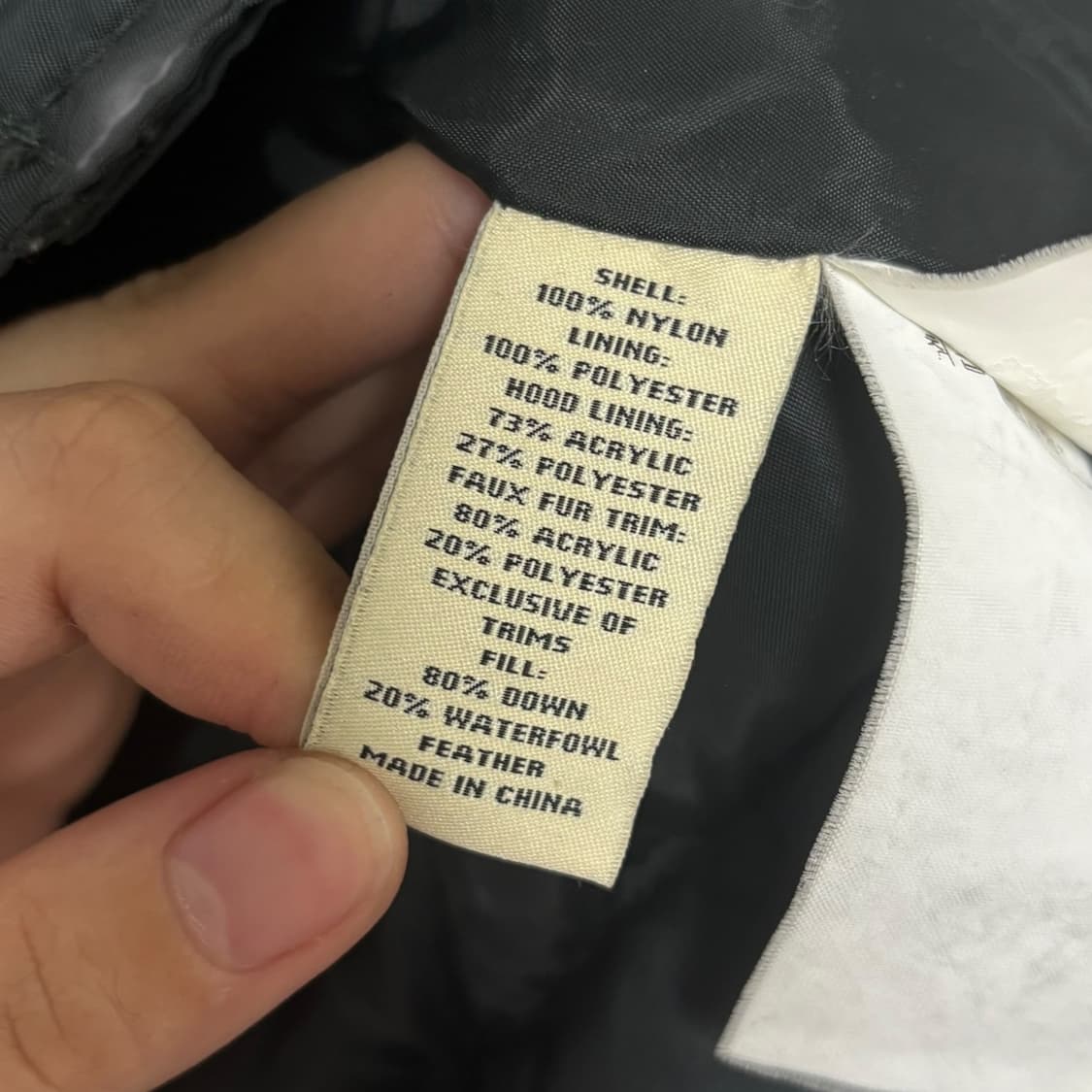 3704 폴로 진스 거위털 덕다운 후드 패딩 상품이미지5