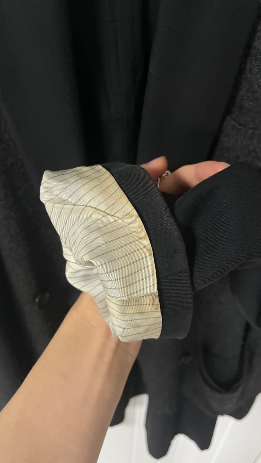 언더커버 17aw 니트도킹 블레이저 상품이미지5