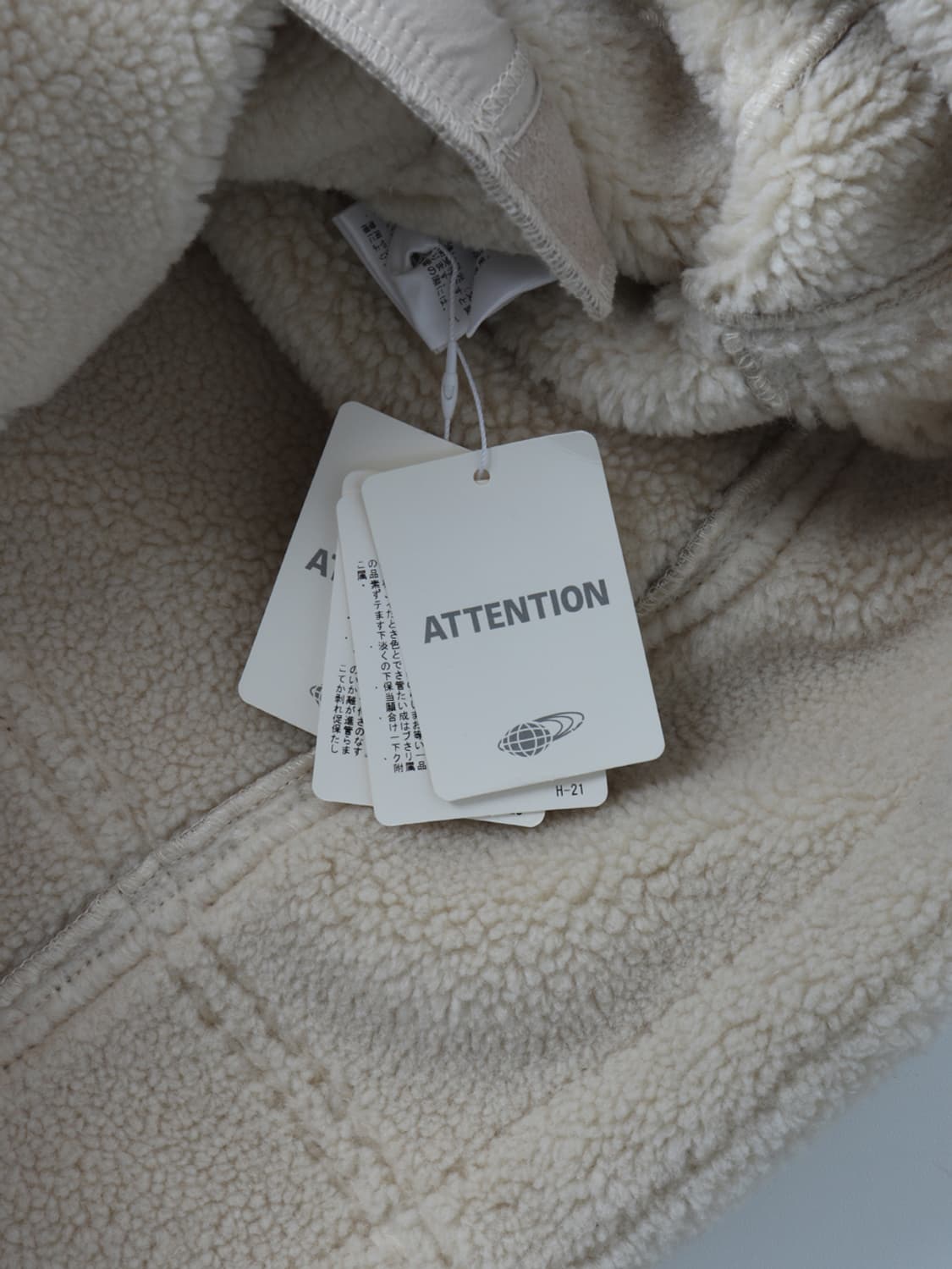 Ray BEAMS Fake Mouton Bomber Blouson 상품이미지10