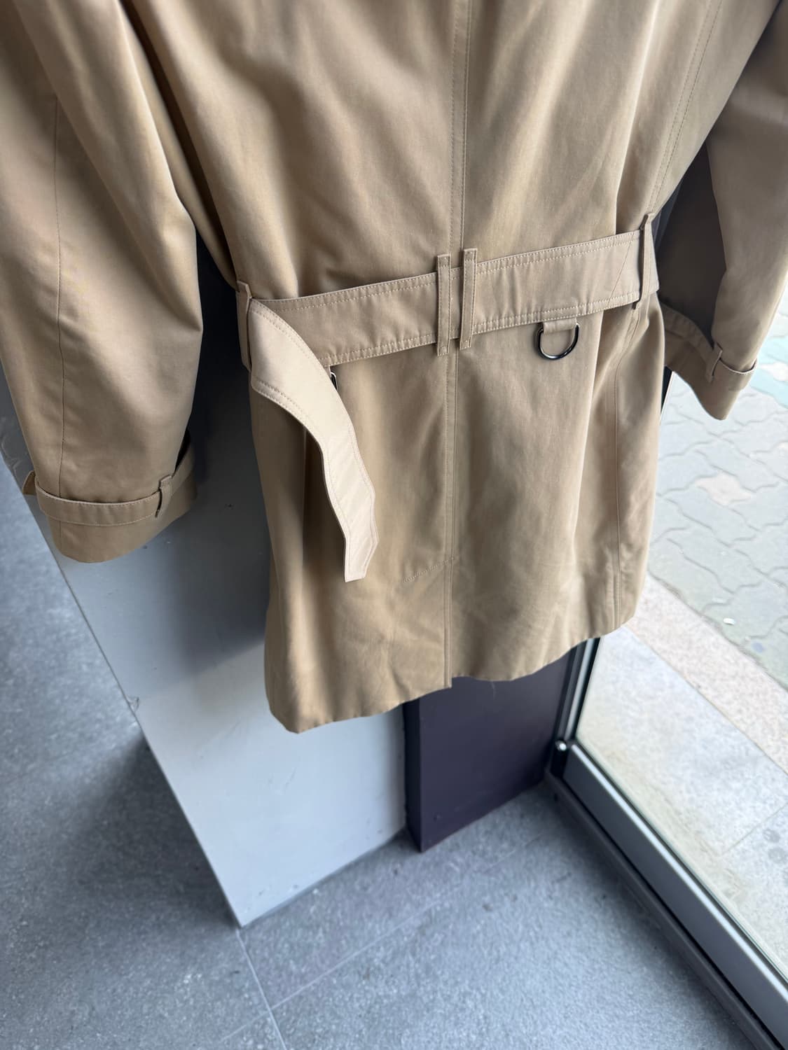 UK4/ 버버리 켄싱턴 미들 벨티드 트렌치코트 상품이미지8