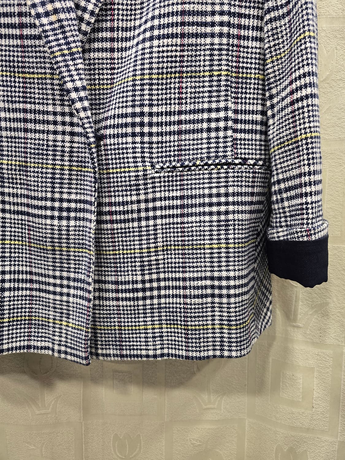 제이제이지고트 JIGOTT 체크 패턴 재킷  55 상품이미지4