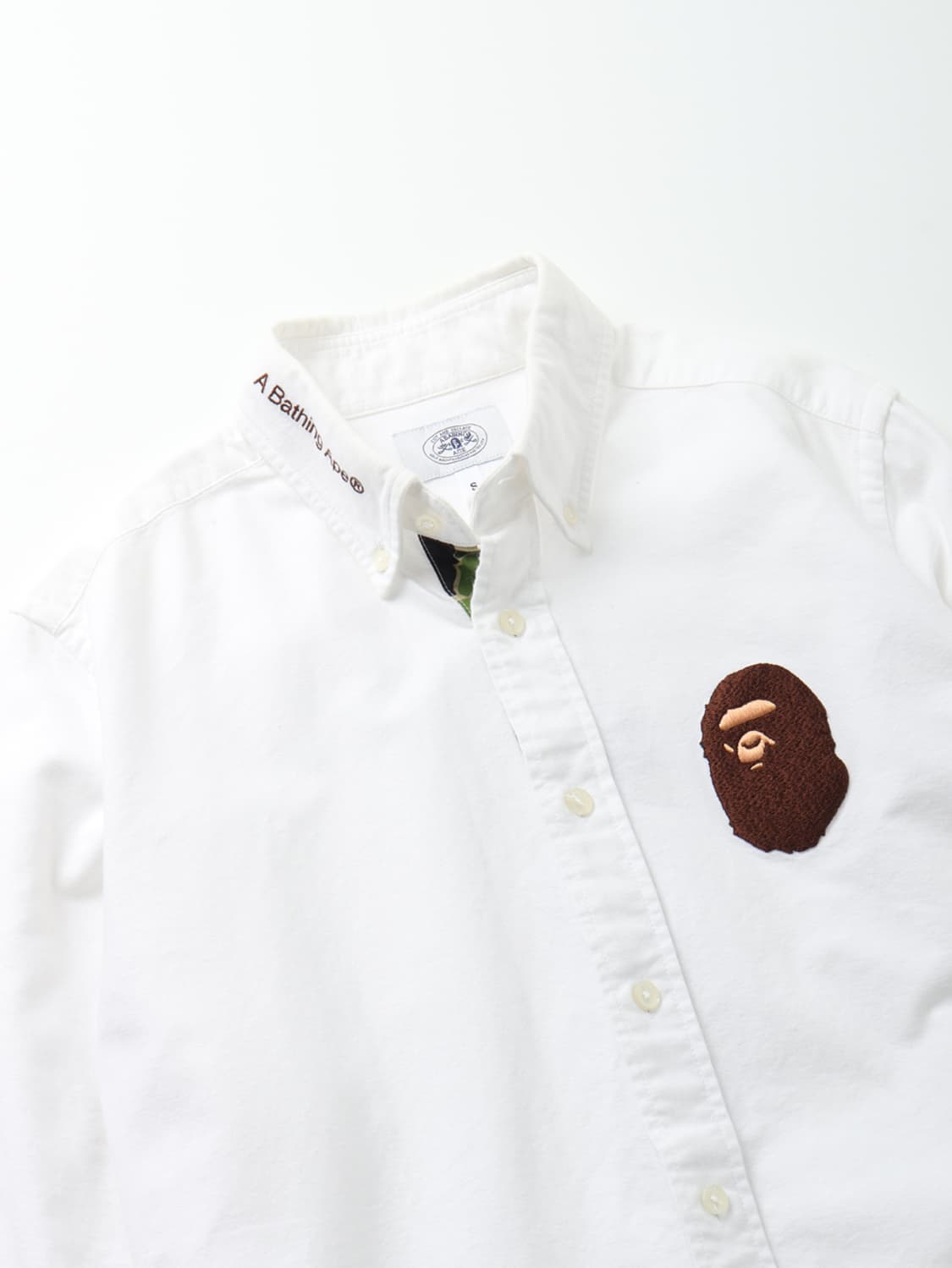 베이프 A BATHING APE Ape Head Oxford Shirt 상품이미지5