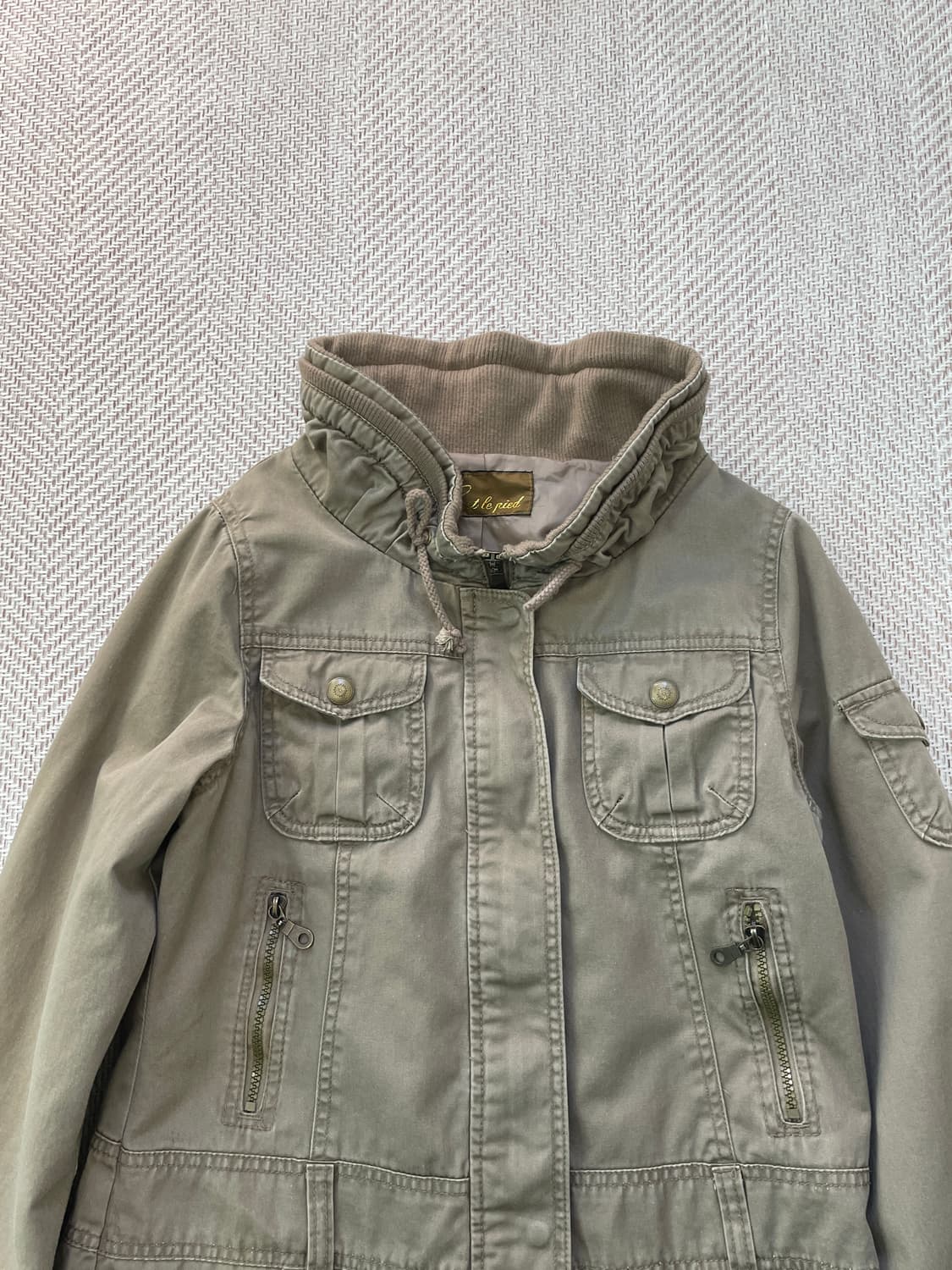 빈티지 밀리터리 유틸리티 필드 자켓  J04040 상품이미지7