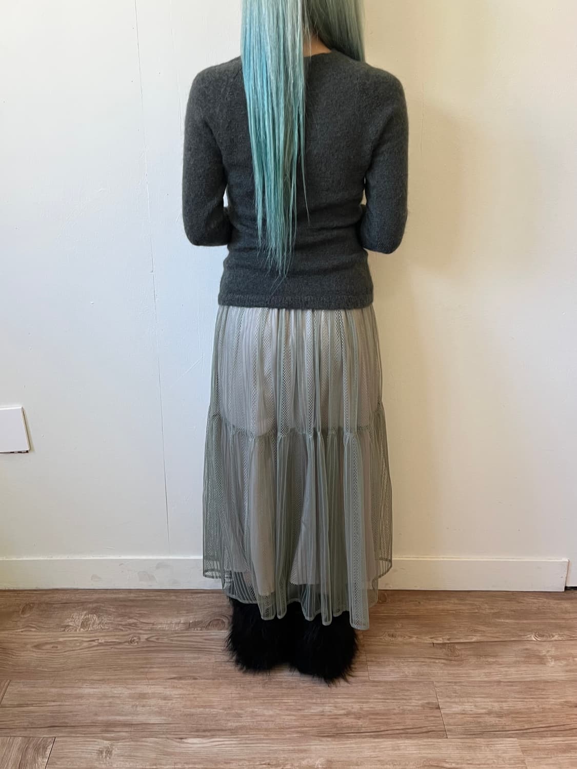 폴스미스 아트 플라워 모헤어 스웨터 상품이미지9