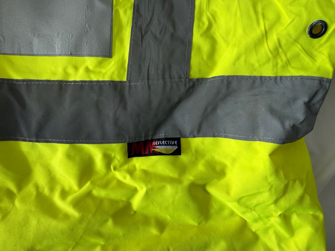 영국 경찰 시그널 우의 border control  형광 반사 우의 자켓 상품이미지3