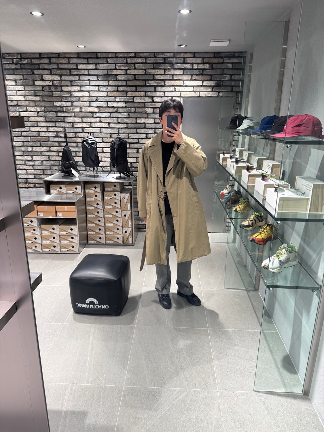 코모리 타이로켄 코트 3사이즈 상품이미지4