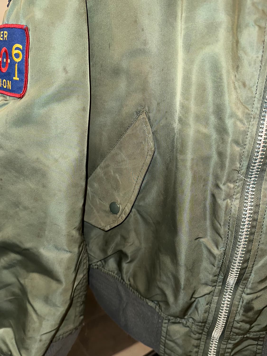 90’s Alpha Industries USA patch flight 상품이미지8