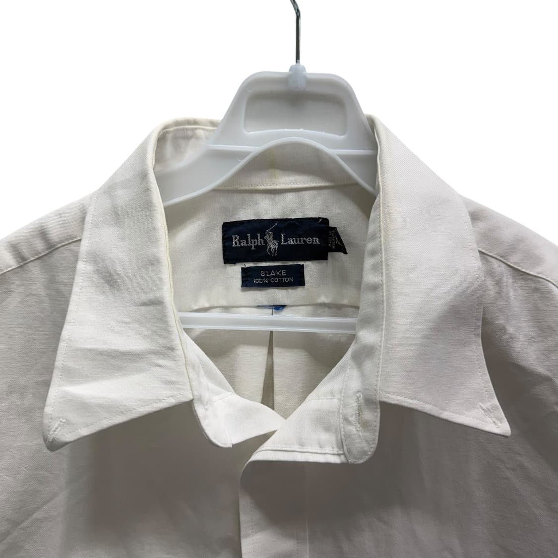 [XXL] 랄프로렌 블레이크 화이트 반팔 셔츠 상품이미지5