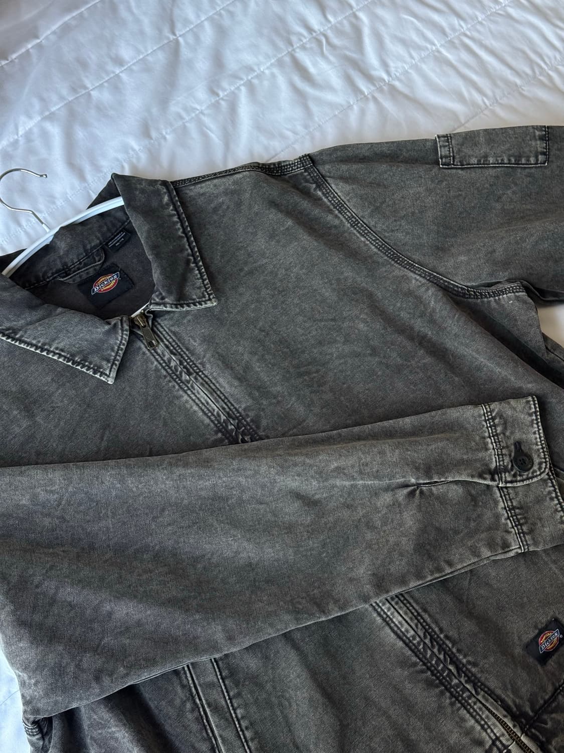 디키즈 뉴잉턴 워새드 자켓 블랙 2XL 상품이미지1