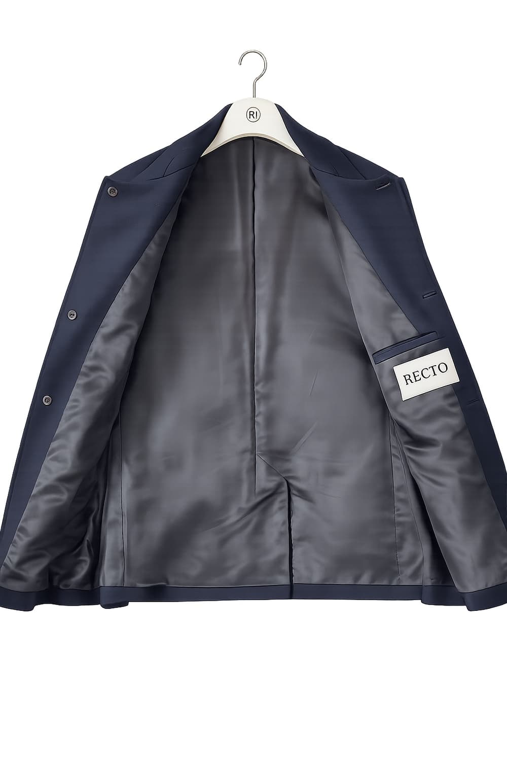RECTO 렉토 울 블렌드 숏자켓 XL 네이비 / 실착 3회 미만 상품이미지6