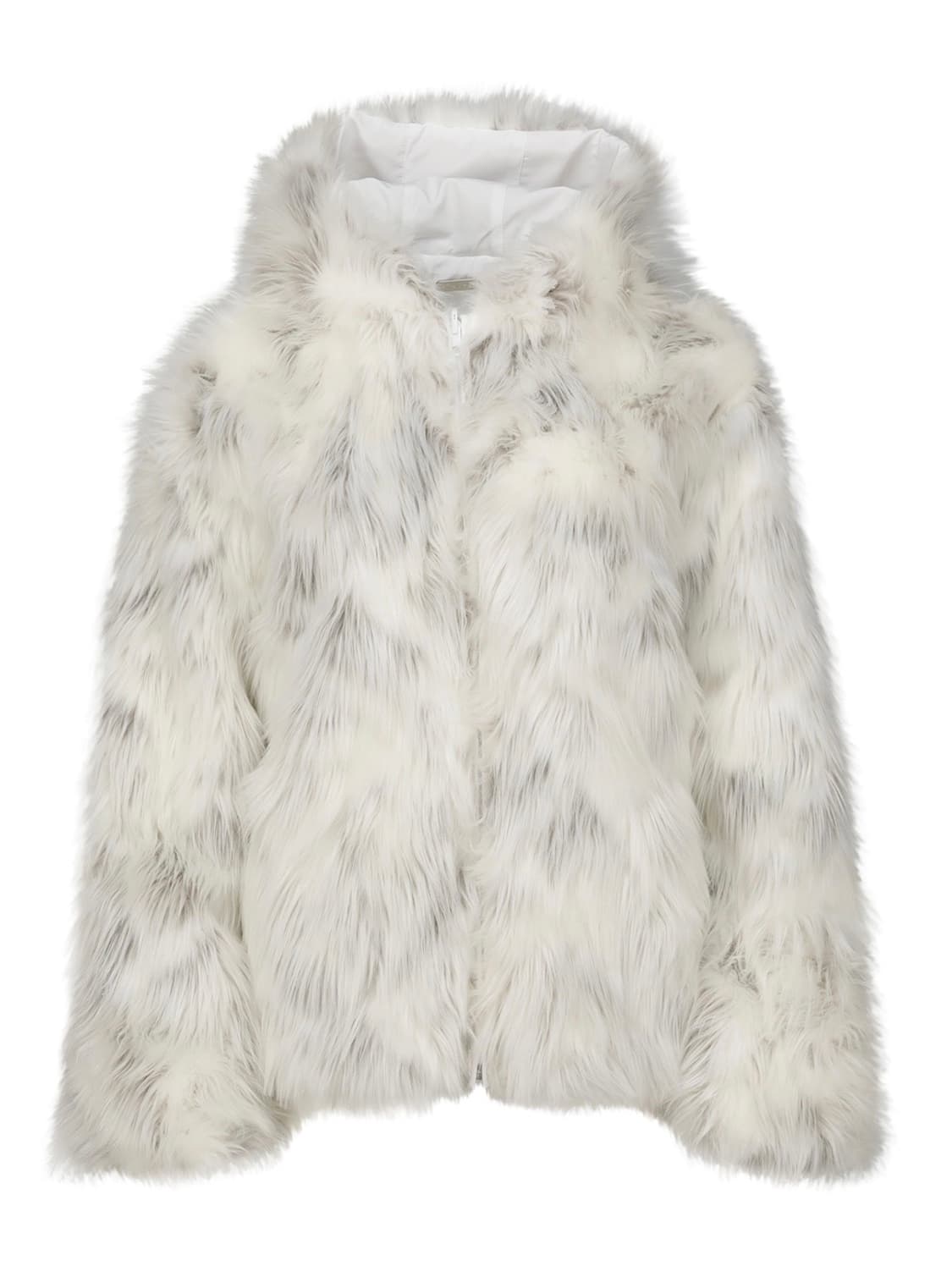 나체 리버시블 후디 퍼 자켓 크림 0사이즈 상품이미지1