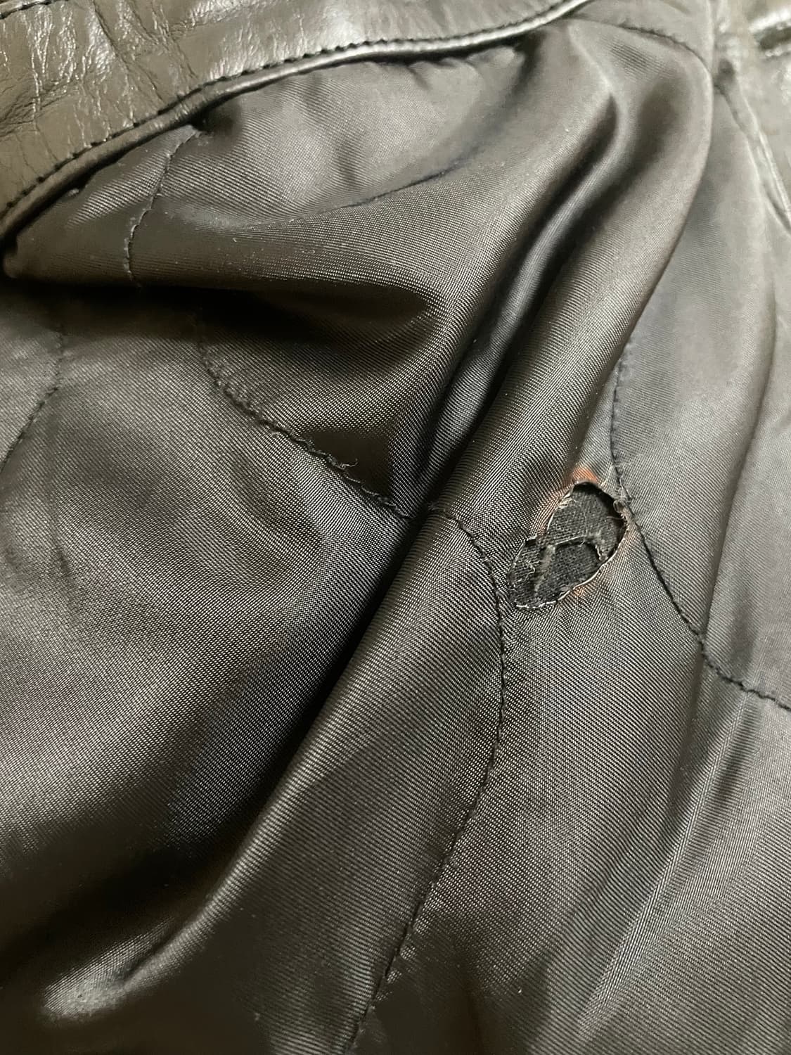 M 올드갭 레더 카코트 상품이미지8