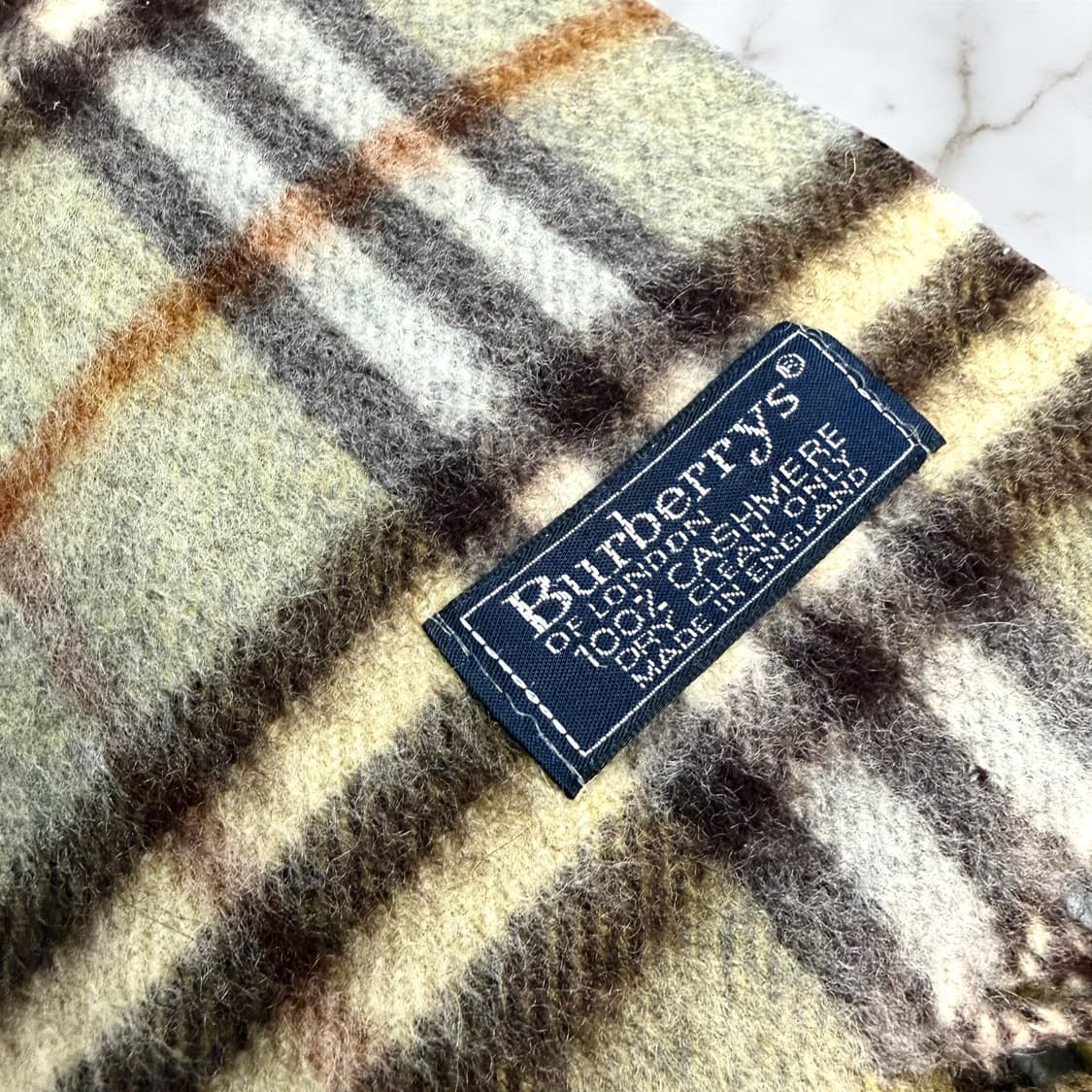 버버리 90s 캐시미어 머플러 상품이미지5