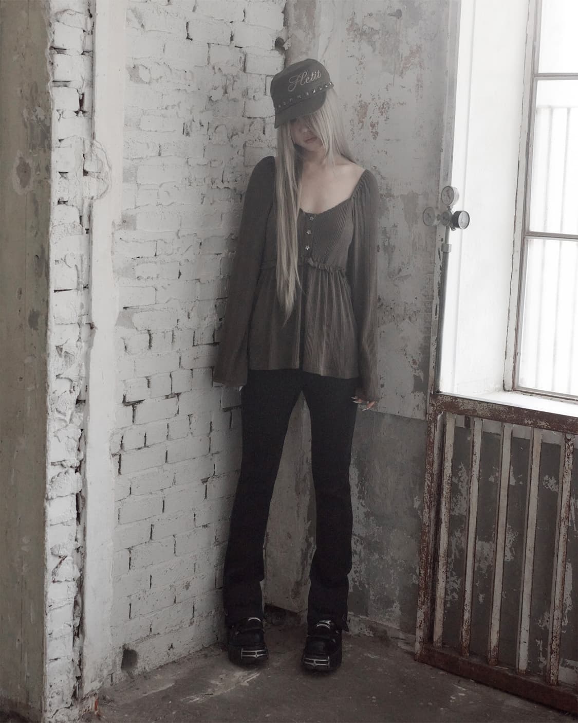 Easy Button Slim Pants (Charcoal) 상품이미지6