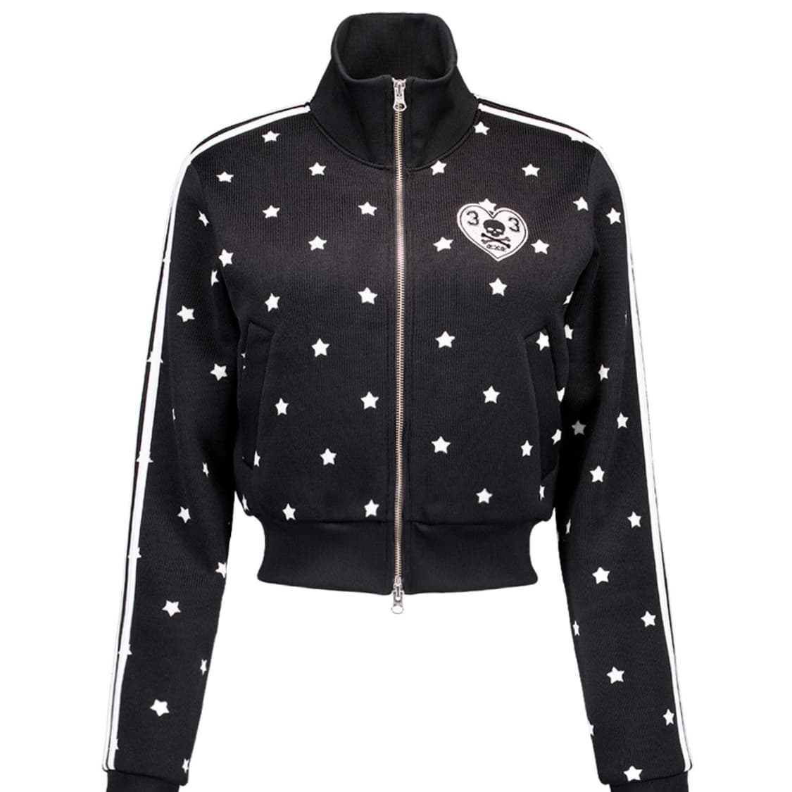 셋업이엑스이 집업 STAR SPORTY ZIP-UP BLACK 상품이미지2