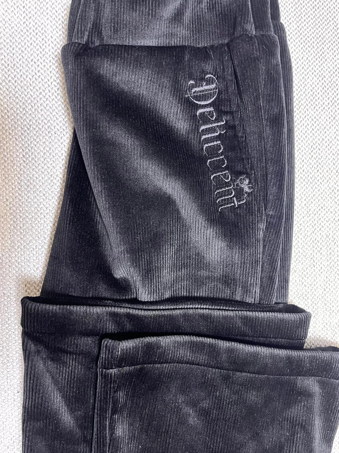 델리센트 실크 부츠컷 팬츠 상품이미지1