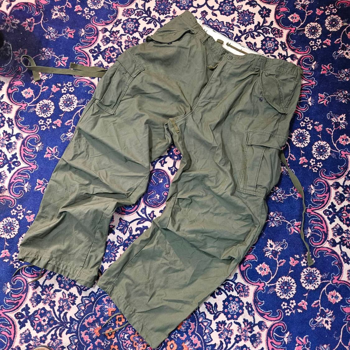 US ARMY OG -107 미군 야전 오리지널 레귤러 카고팬츠 Free 상품이미지1