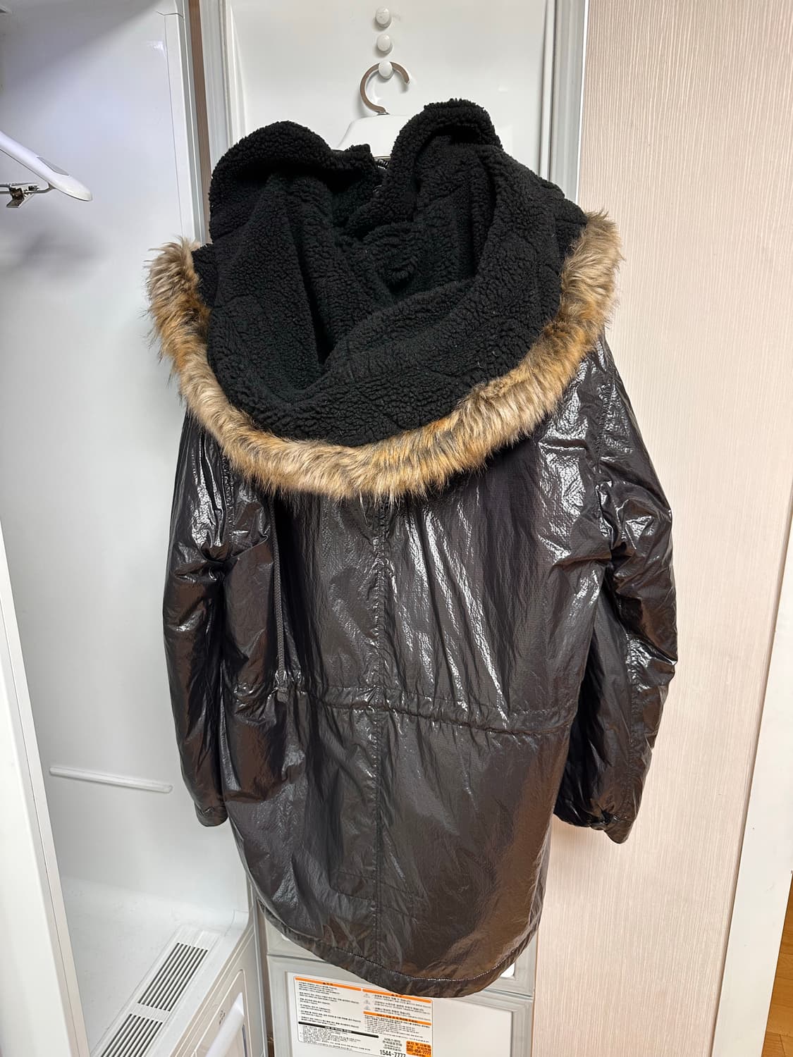 이지 시즌 5 퍼 후드 롱 파카 상품이미지2