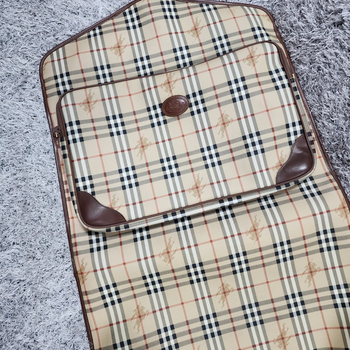 버버리 노바 체크 빈티지 수트케이스 상품이미지4