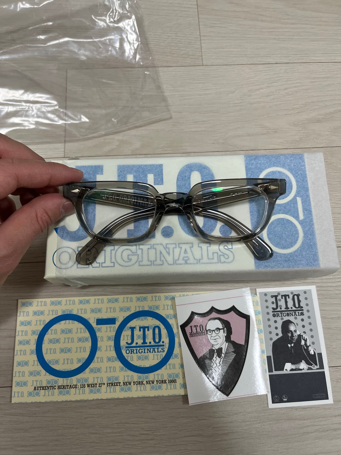 JTO 줄리어스타르트옵티컬 티맨 그레이 49 상품이미지1