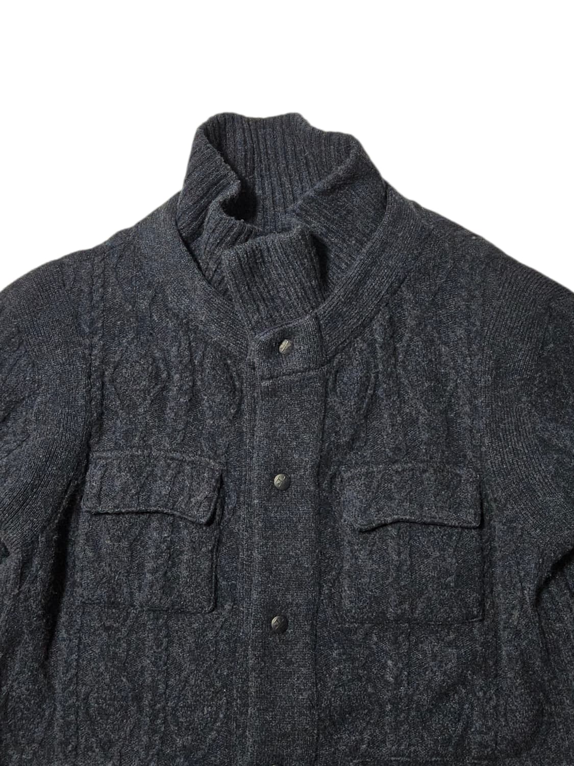 화이트 마운티니어링 니트 자켓 L 상품이미지4