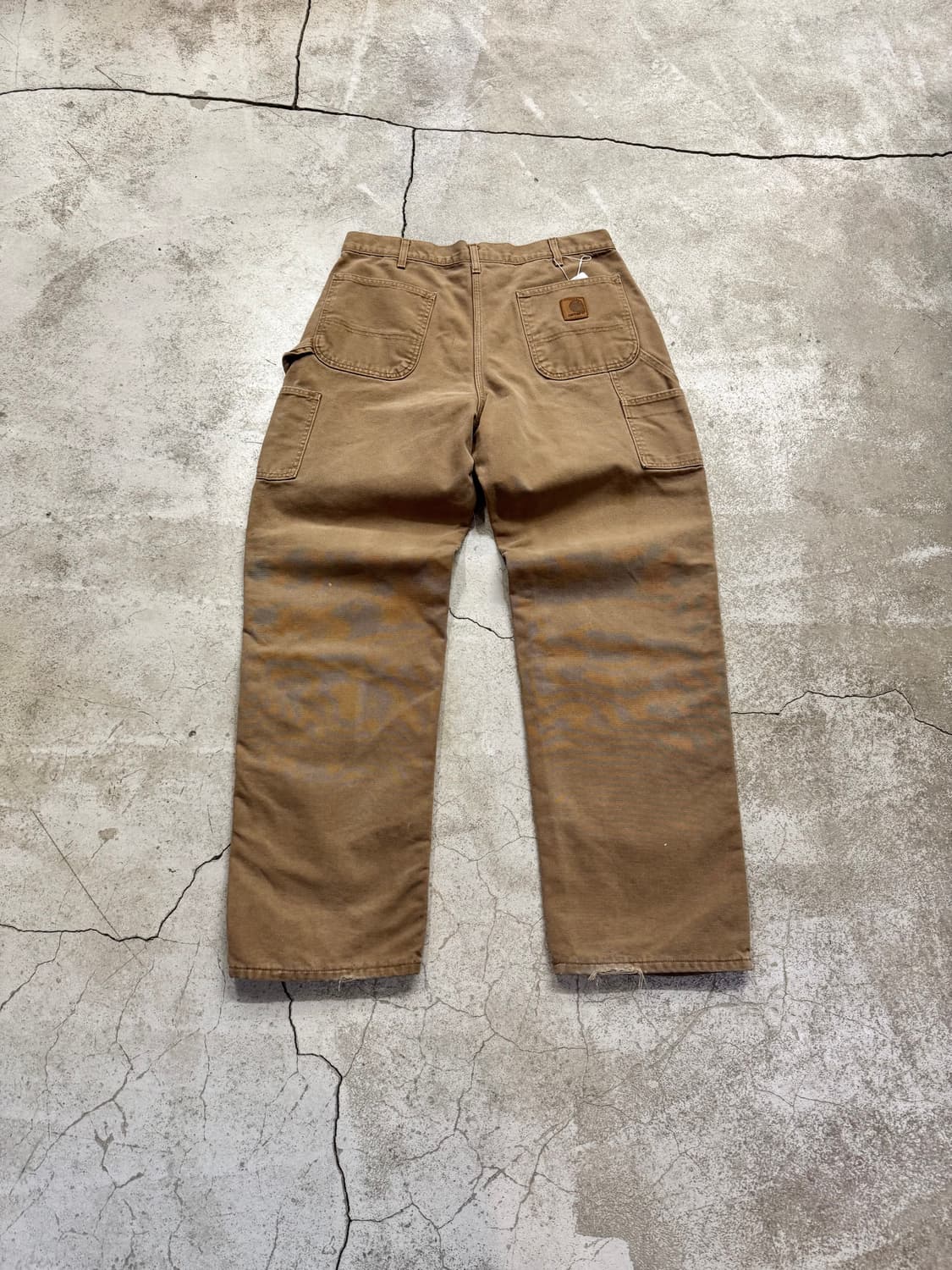 칼하트 B111 플란넬 라이닝 싱글니 워크팬츠 상품이미지4