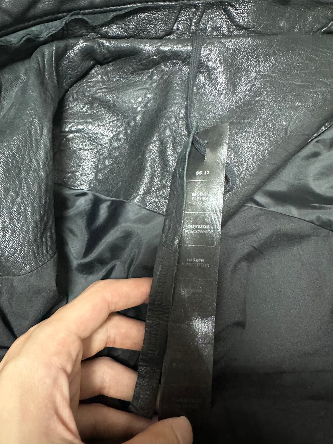 Boris Bidjan Saberi J1 가죽자켓 s 상품이미지4