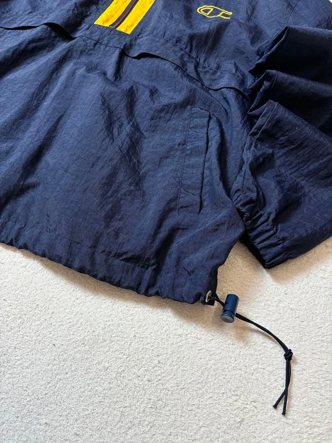 챔피온 90's 하프집 오버핏 웜업 자켓 PN7178 상품이미지4