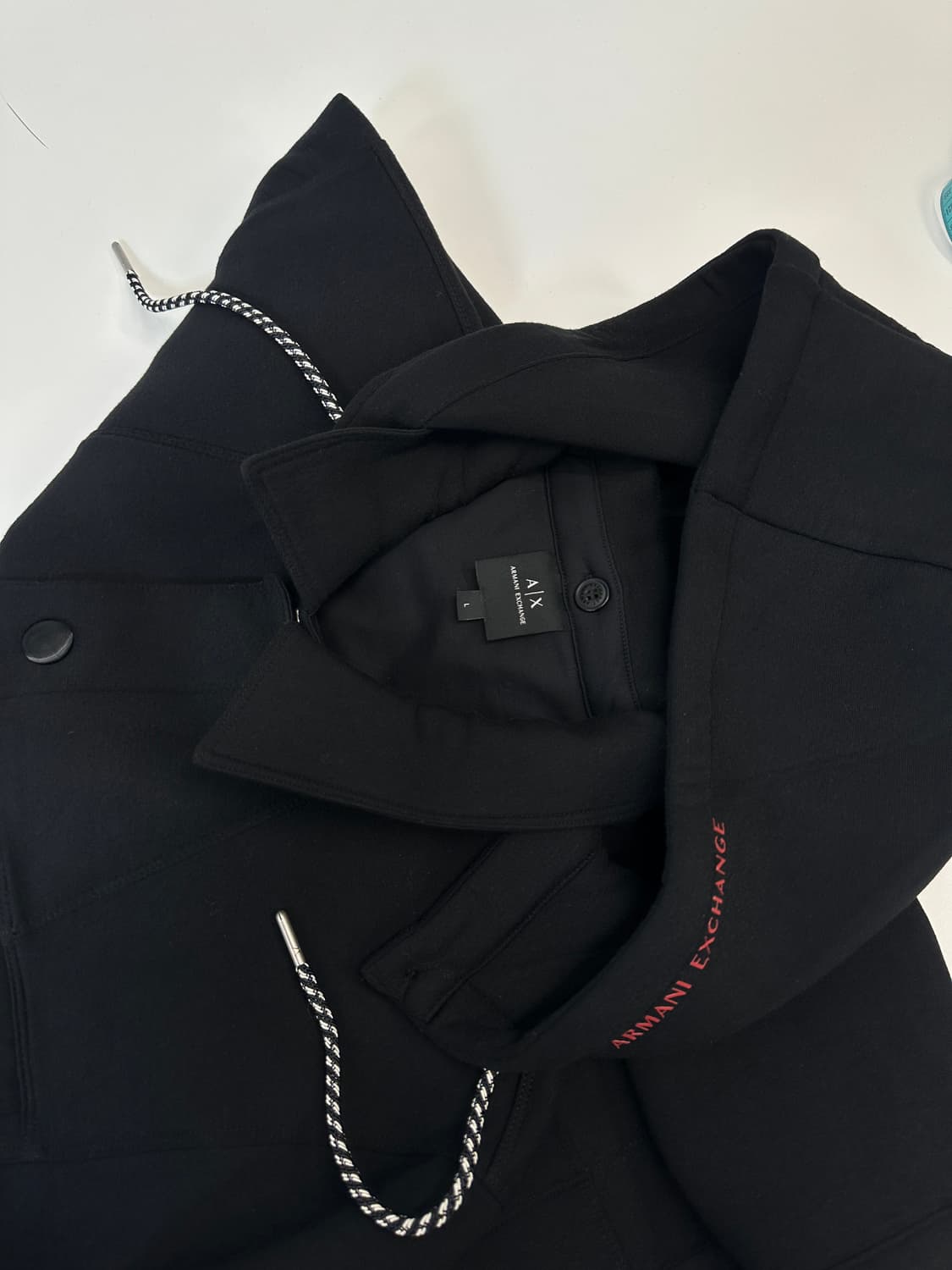 아르마니 익스체인지 폴리쉘 네오프랜 후드자켓 상품이미지4