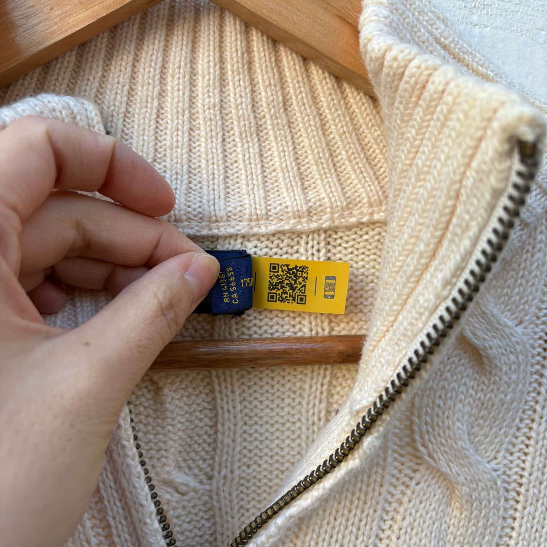 Polo 폴로 케이블 꽈배기 니트 풀오버 상품이미지5