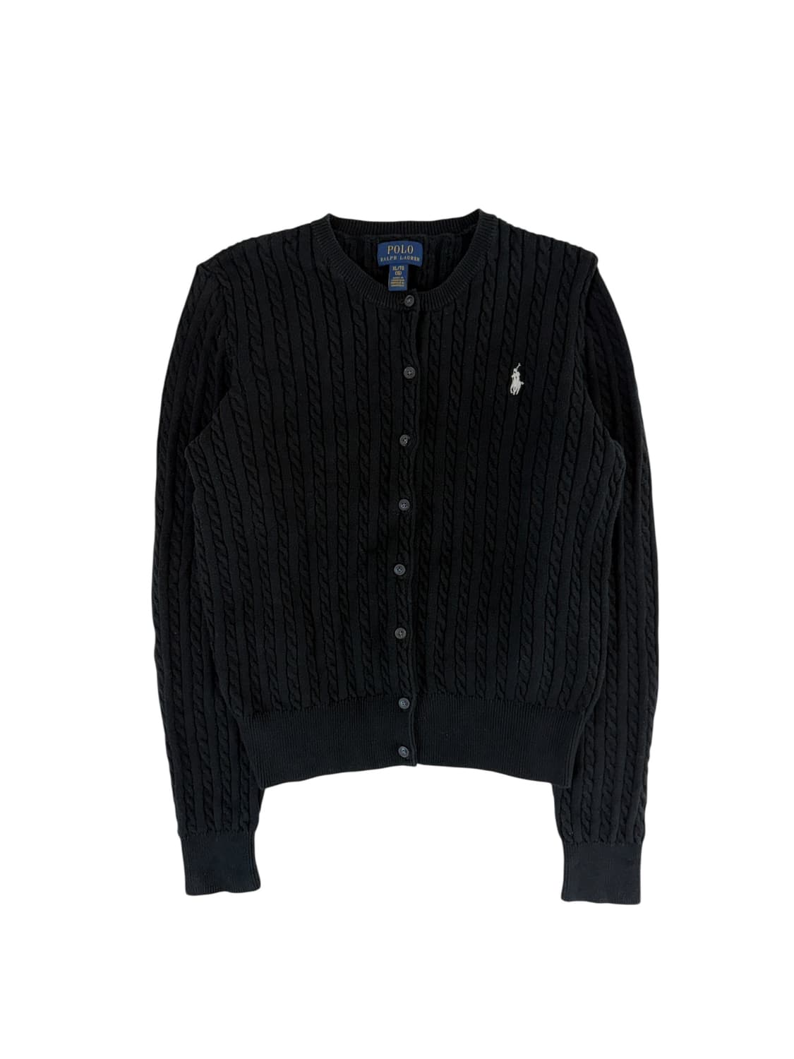 폴로 걸즈 블랙 가디건 상품이미지1