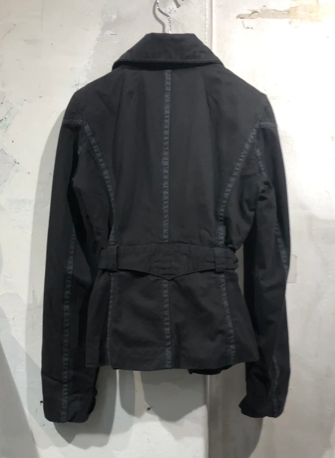 [1128]Diesel black belted jacket 상품이미지5