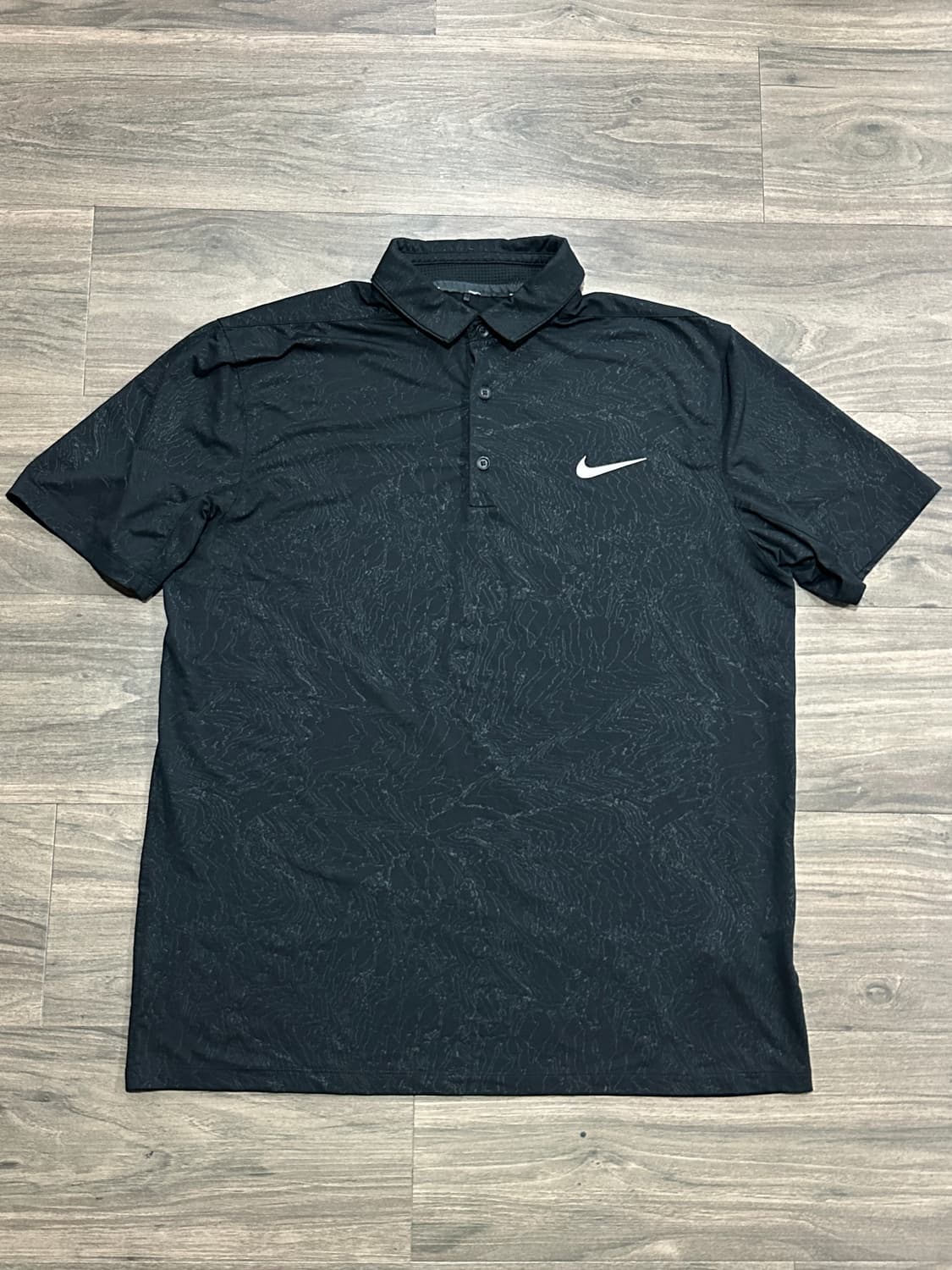 나이키 골프 드라이핏 블랙 카라티 폴로티 XL 상품이미지1