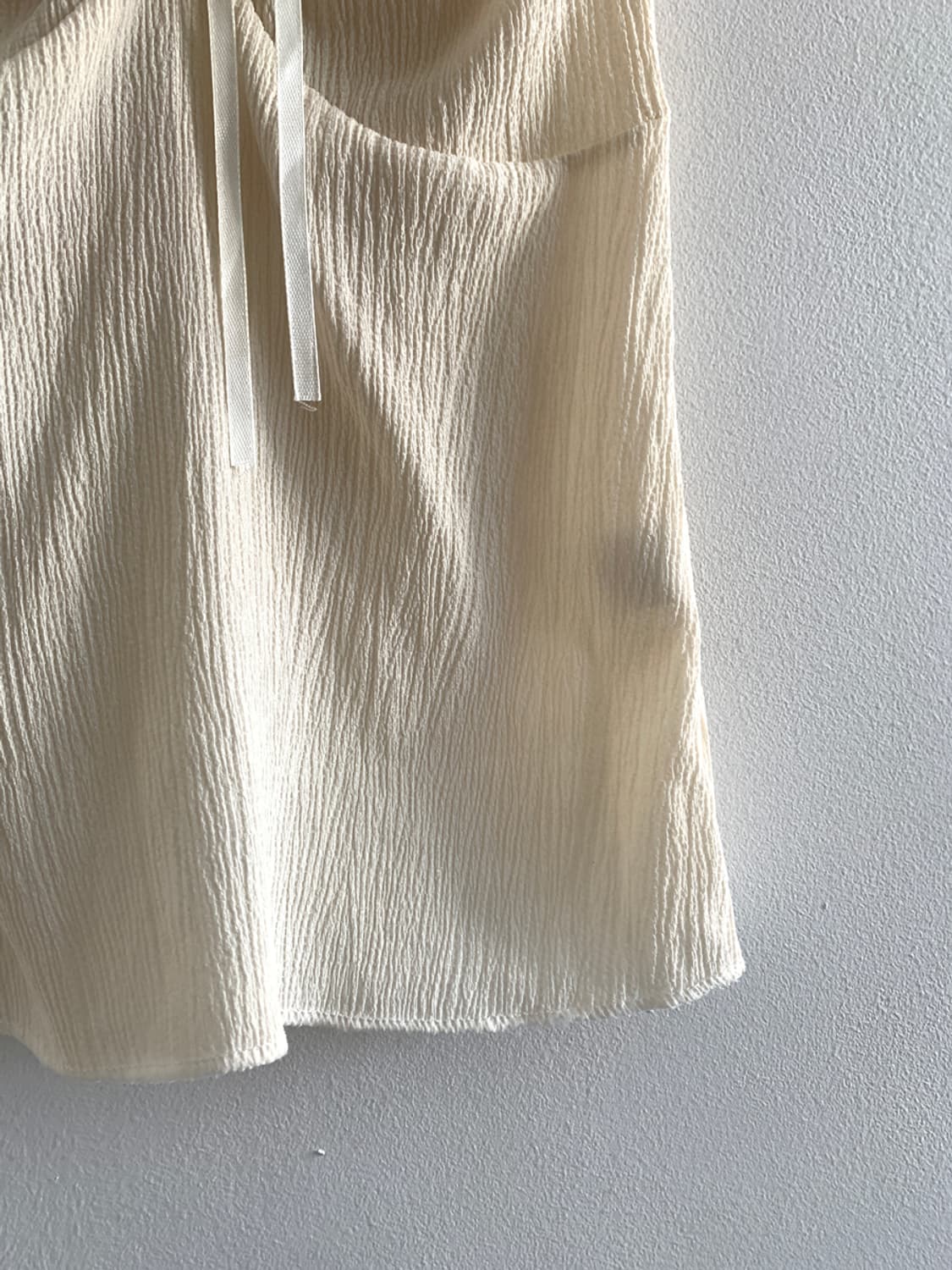 Frill sleeveless ribbon top 상품이미지5
