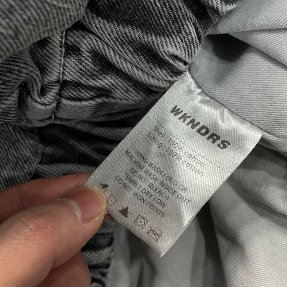 100 위캔더스 데님 IPFU 자켓  상품이미지4