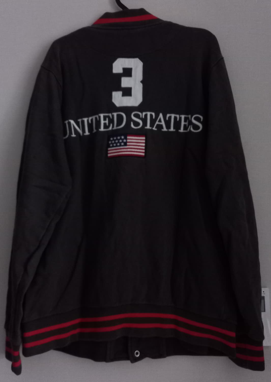 폴로 POLO 빅포니 성조기 USA 집업 바시티 자켓 105/XL 상품이미지4