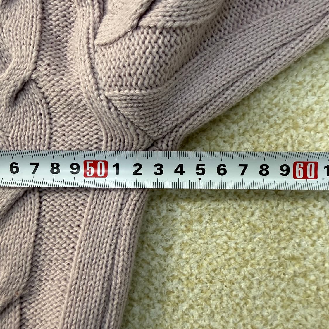 M 미쏘 여성 크롭 케이블 니트 0225T1 상품이미지5