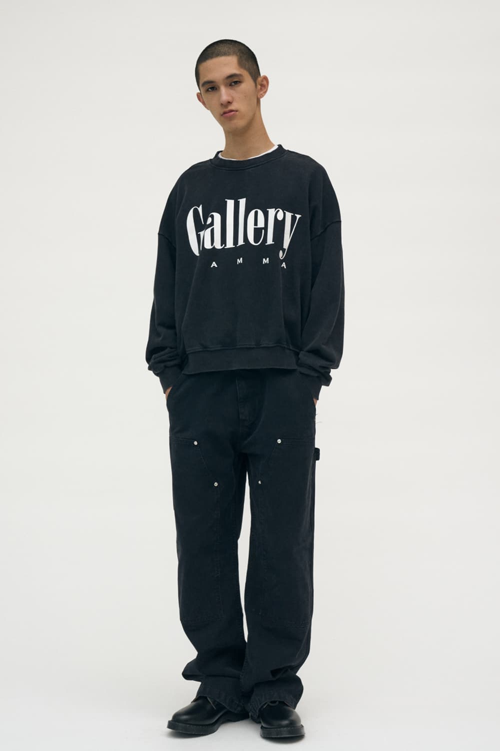 [XL]감마 갤러리 13.5oz 빈티지 워싱 더블니 카펜터 팬츠 상품이미지10