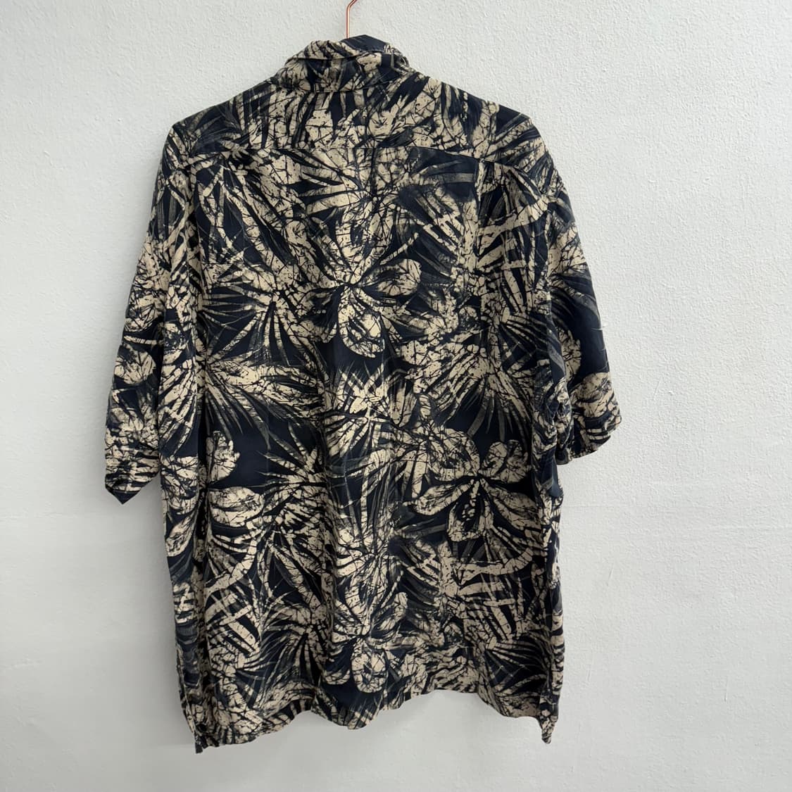 90S 폴로 랄프로렌 레어 오픈 컬러 실크 린넨 셔츠 XXL 상품이미지5