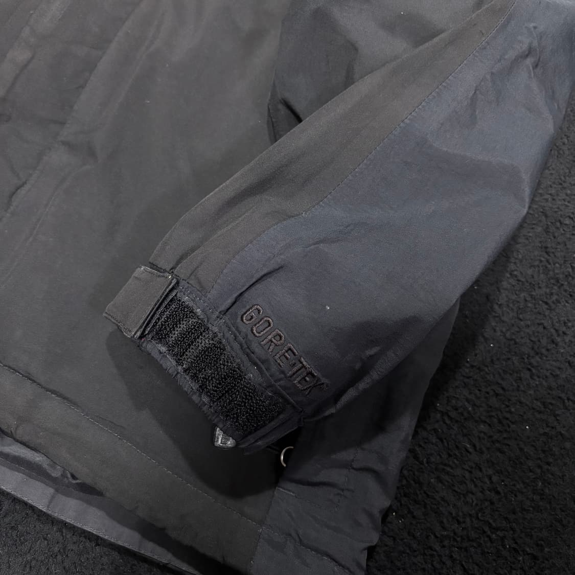 M 노스페이스 블랙 투톤 고어텍스 바람막이 자켓 상품이미지3