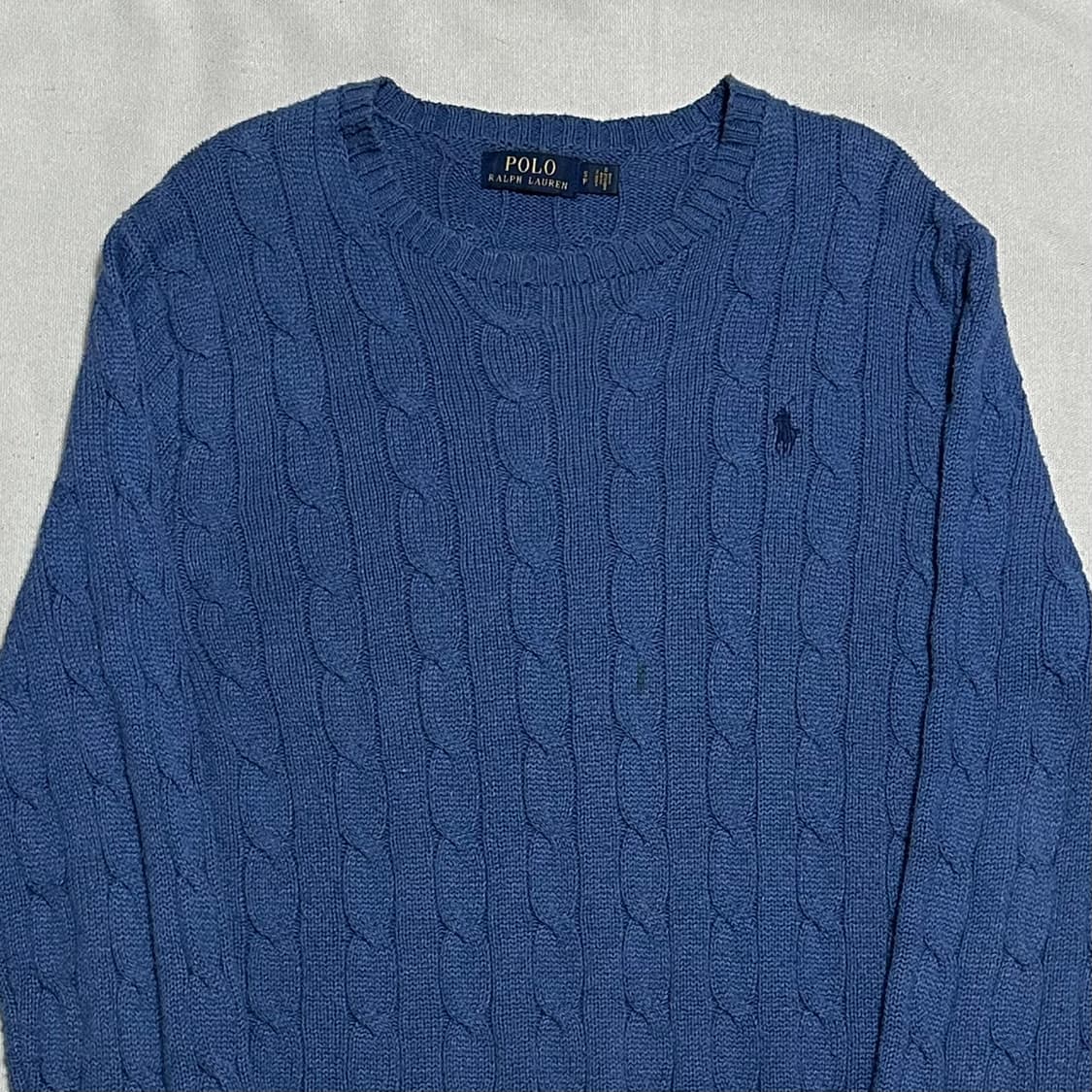 S 폴로랄프로렌 케이블 코튼 니트 상품이미지1